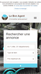 Mobile Screenshot of lebonagent.fr